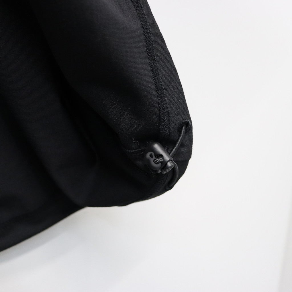 TECH DRAWSTRING S/S TEE #BLACK [BE-35026]
