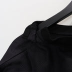 COLLEGE DOBBY S/S T-SHIRT #Black [SU25-T01]