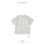 SND1 - Basic Pocket Tee (Ver. Sharp) #Cream [GOOPI-26SS-APR-01]