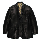 LEATHER JACKET ( TYPE-2 ) #BLACK [26FW-WMO-JK02]