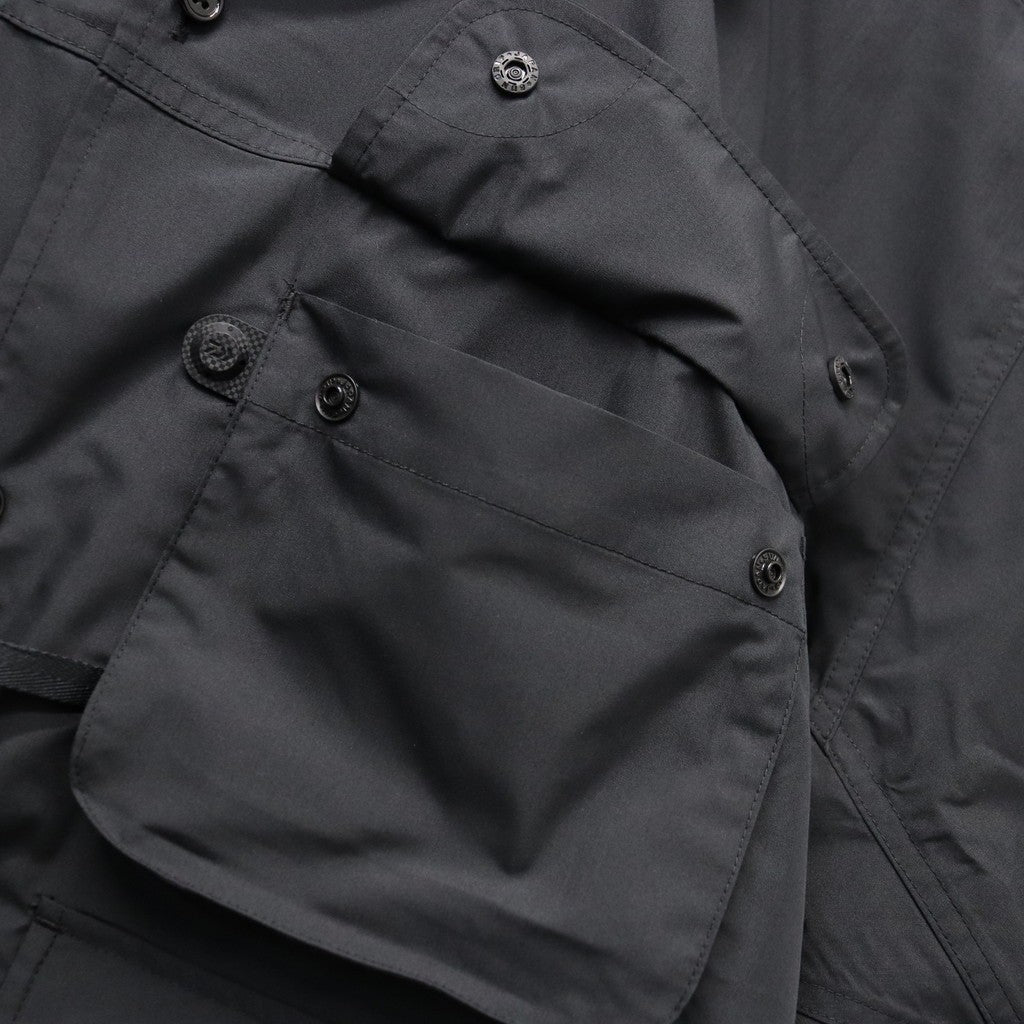 TECH MULTI TOOL POCKET SHIRT S/S SOLID #BLACK [BE-86026]