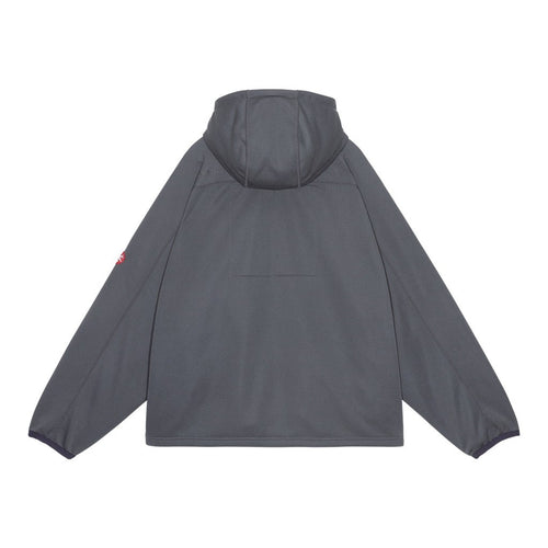 PE JERSEY ZIP HOODY #CHARCOAL [CES29CS20]