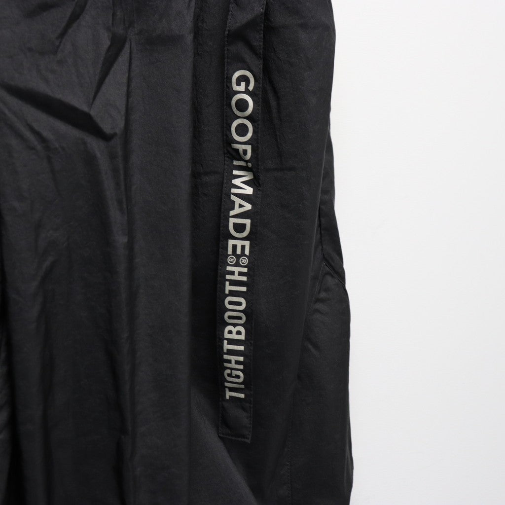 TIGHTBOOTH | "GTB-03P" SP 肩帶寬鬆休閒褲 #黑色 [GOOPI-25AW-OCT-02]