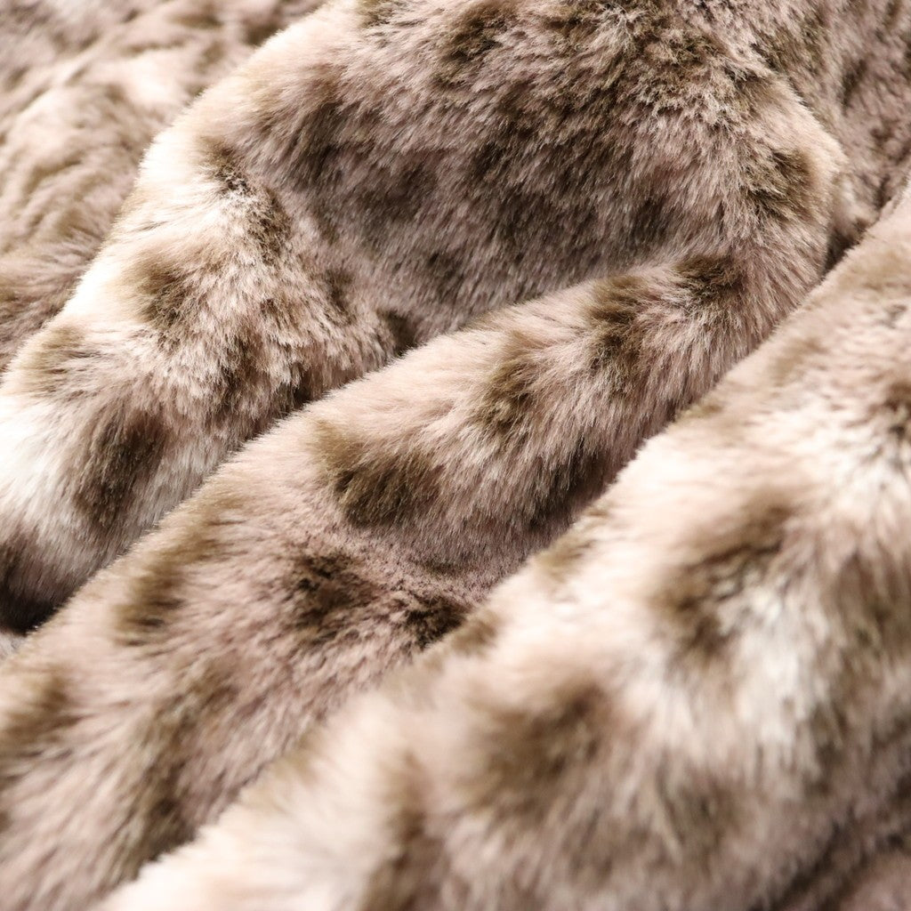 WILD THINGS | LEOPARD FUR HAPPY VEST ( TYPE-2 ) #L-PINK [26FW-WMO-WT06]