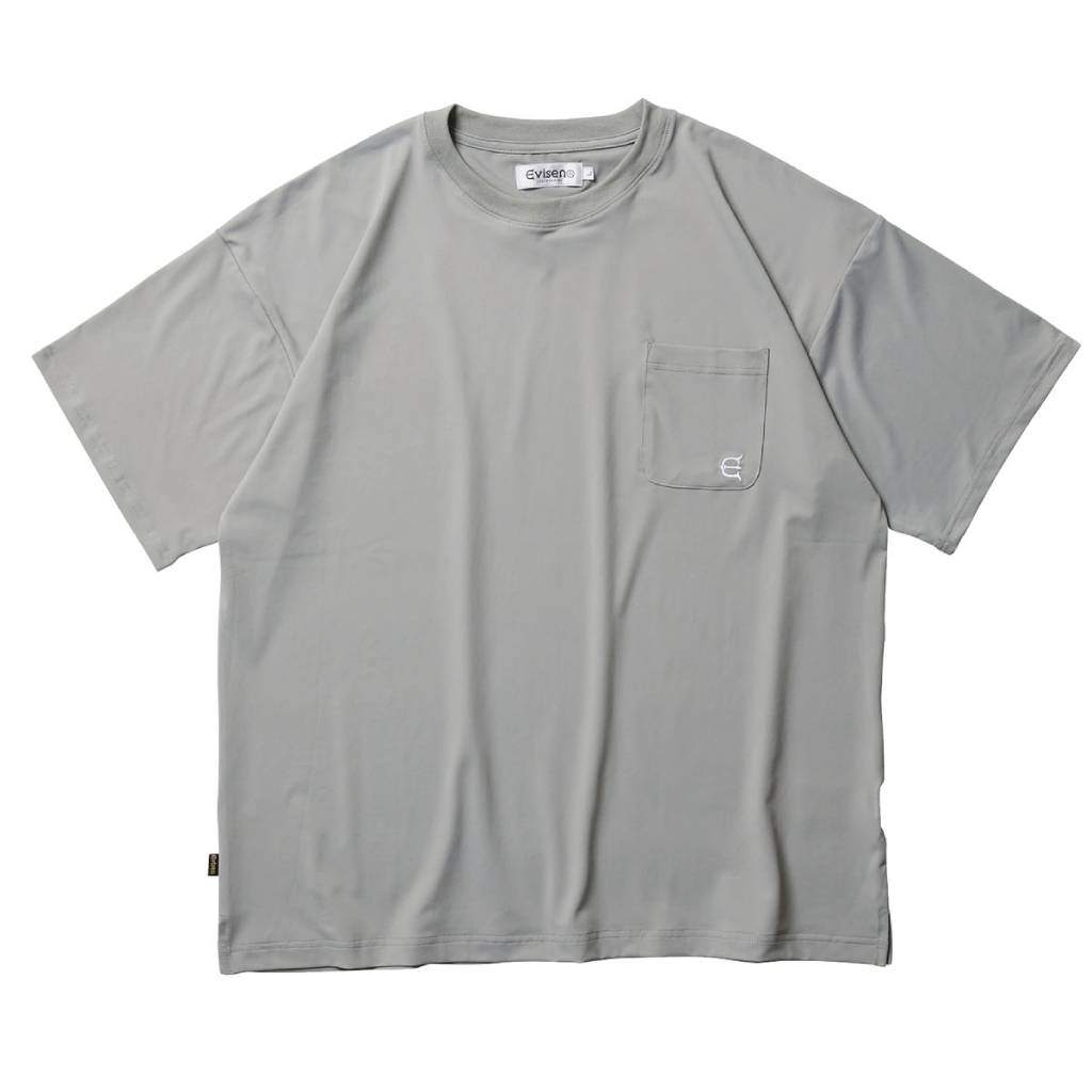 STRETCH FIBER POCKET TEE #Grey [25SS-T03]