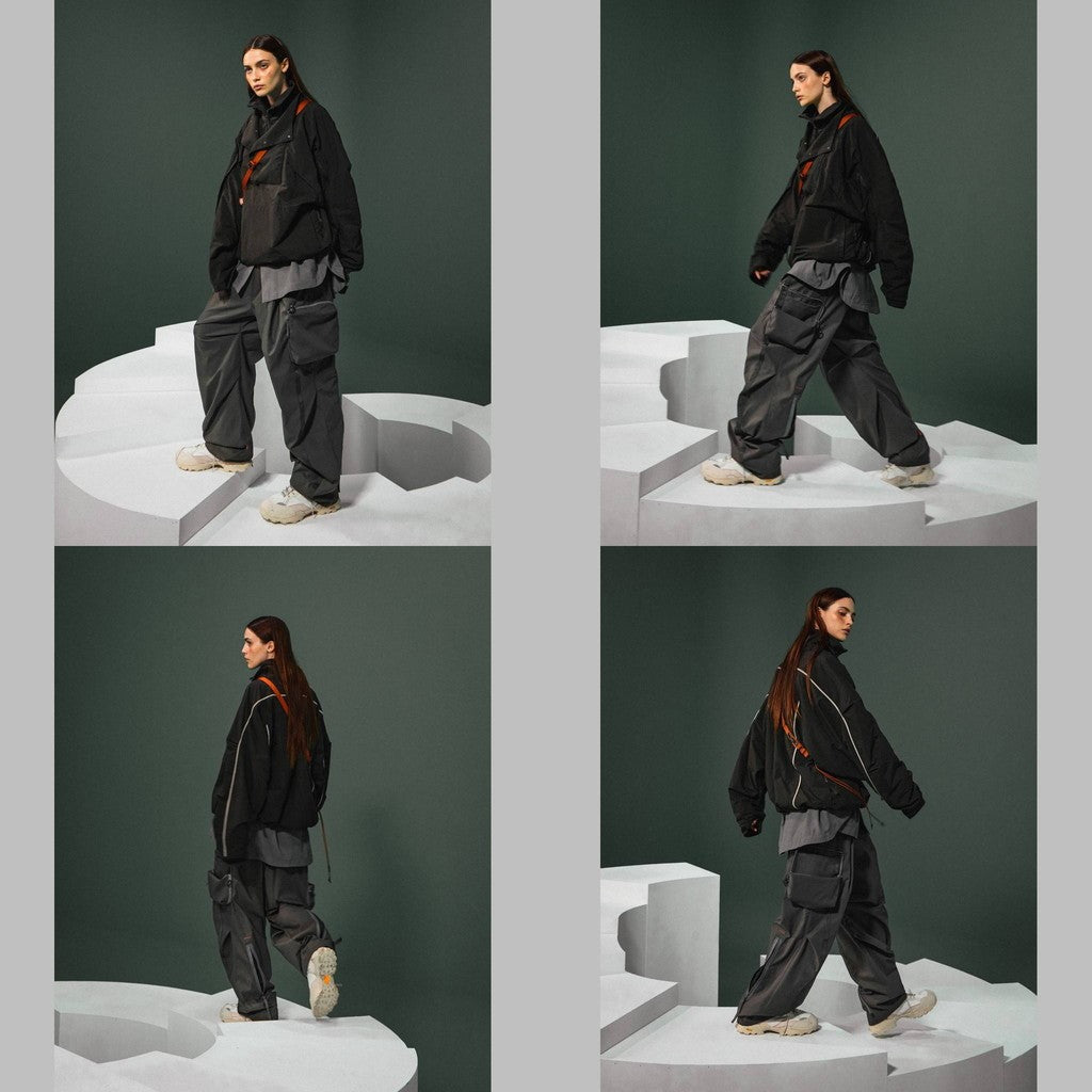 "8SE-01P" 4DX.Module Tech Utility Pants #IRON [GOOPI-24AW-OCT-03]
