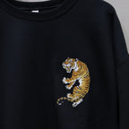 TIM LEHI | CREW NECK SWEAT SHIRT (TYPE-2) #BLACK [24FW-WMC-SS19]