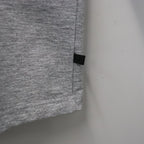 TECH DRAWSTRING TEE S/S #HEATHER GRAY [BE-32026W]