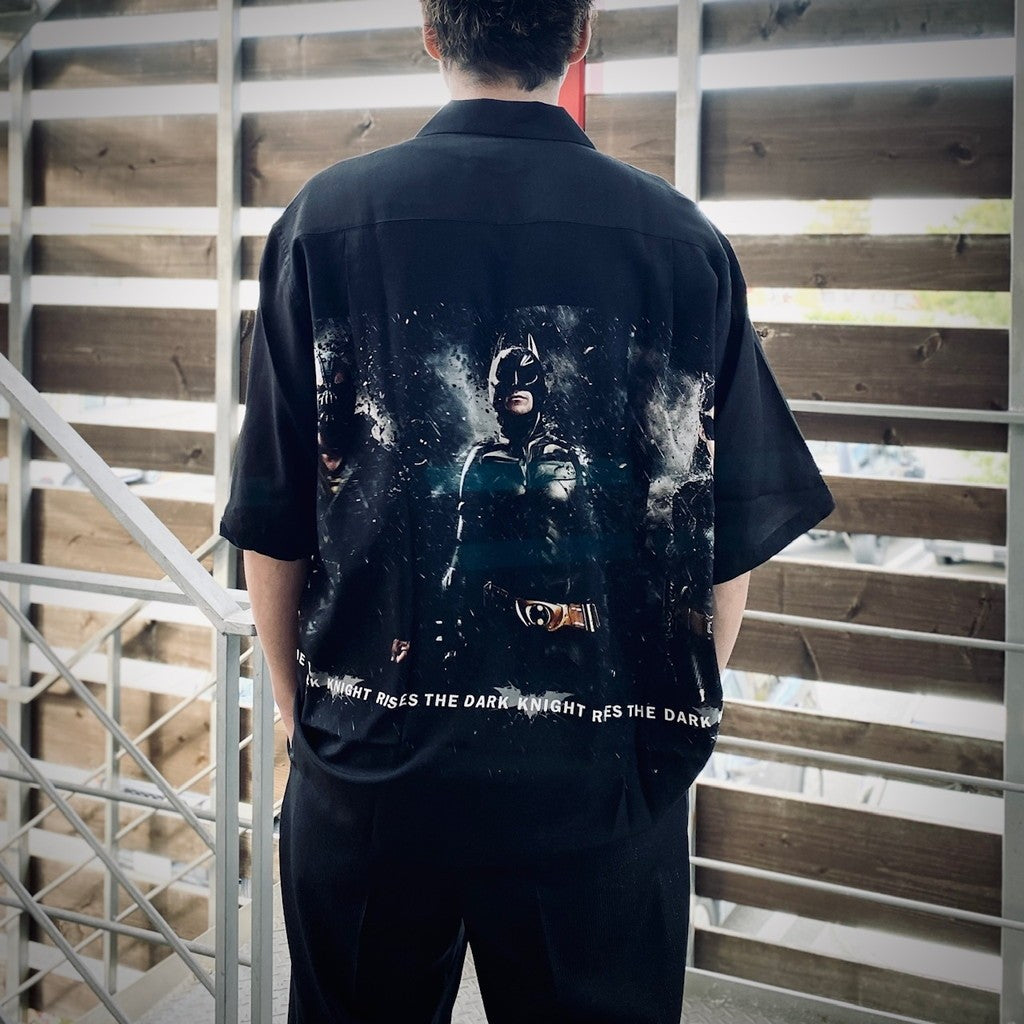 THE DARK KNIGHT TRILOGY | S/S HAWAIIAN SHIRT ( TYPE-3 ) #ONE [TDKT-WM-HI03]