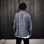 夏威夷長袖襯衫（3 型）#L-紫色 [25FW-WMS-HI03]