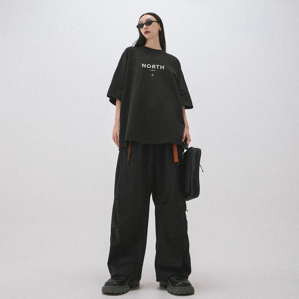 "TR-P01" SOFTBOX 條紋褲 #SHADOW [GOOPI-24SS-AUG-02]