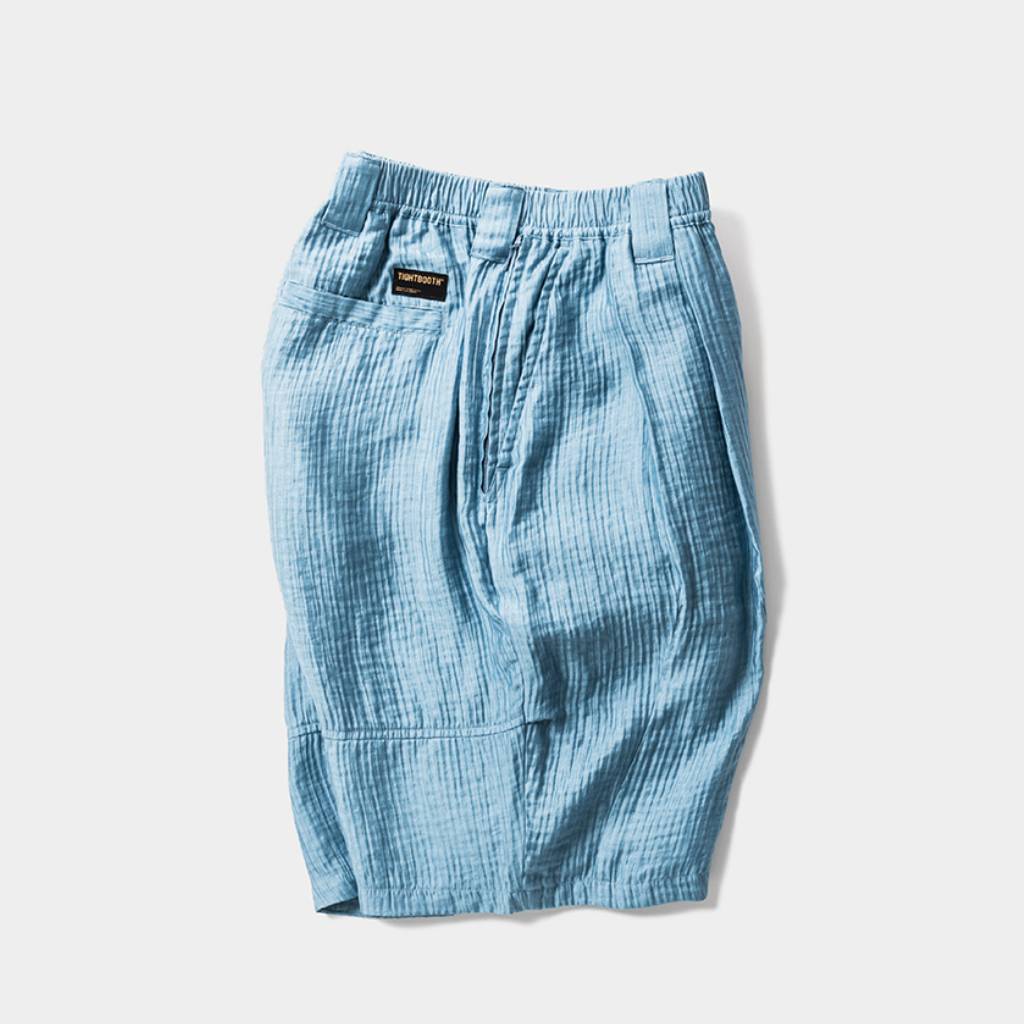 RAYON BIG SHORTS #Sax [SU26-B03]