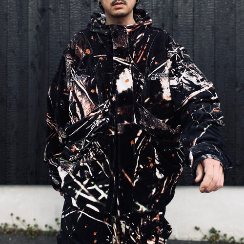 TACTICAL VELOUR CAMO JKT (TIGHTBOOTH x BES) #Camo [SS26-RC08]