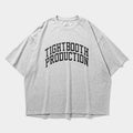 COLLEGE S/S T-SHIRT #Grey [SU25-T06]