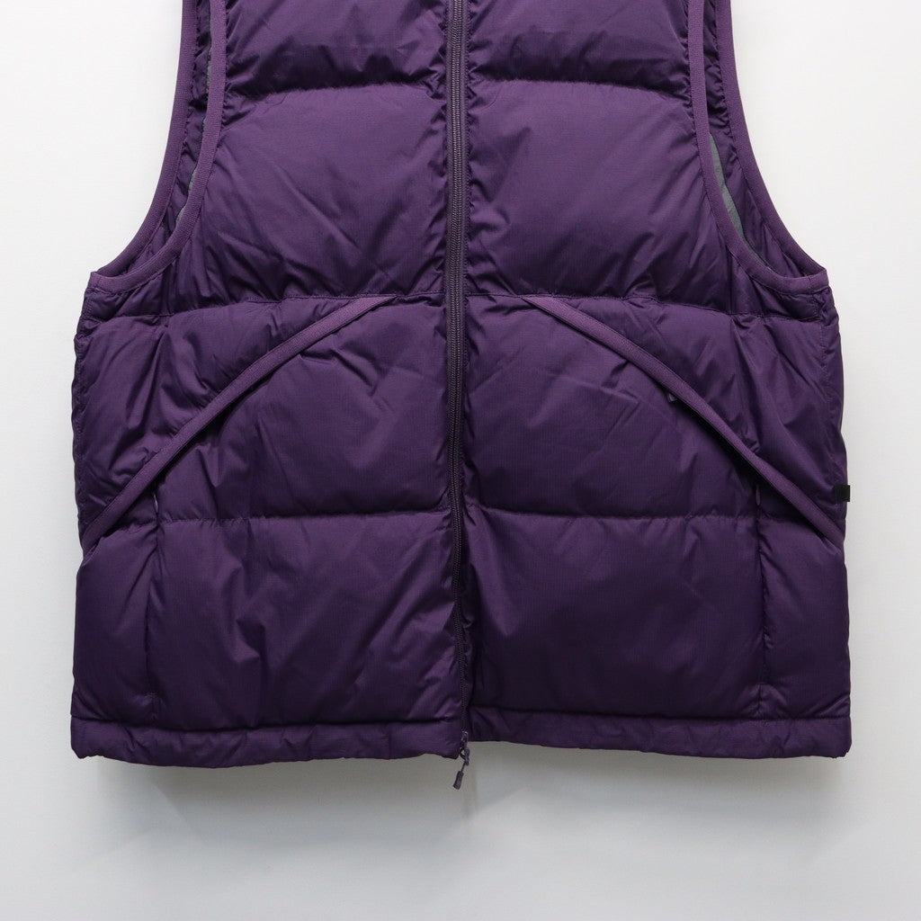 TECH ALPINE DOWN VEST #PURPLE [BW-24025W]