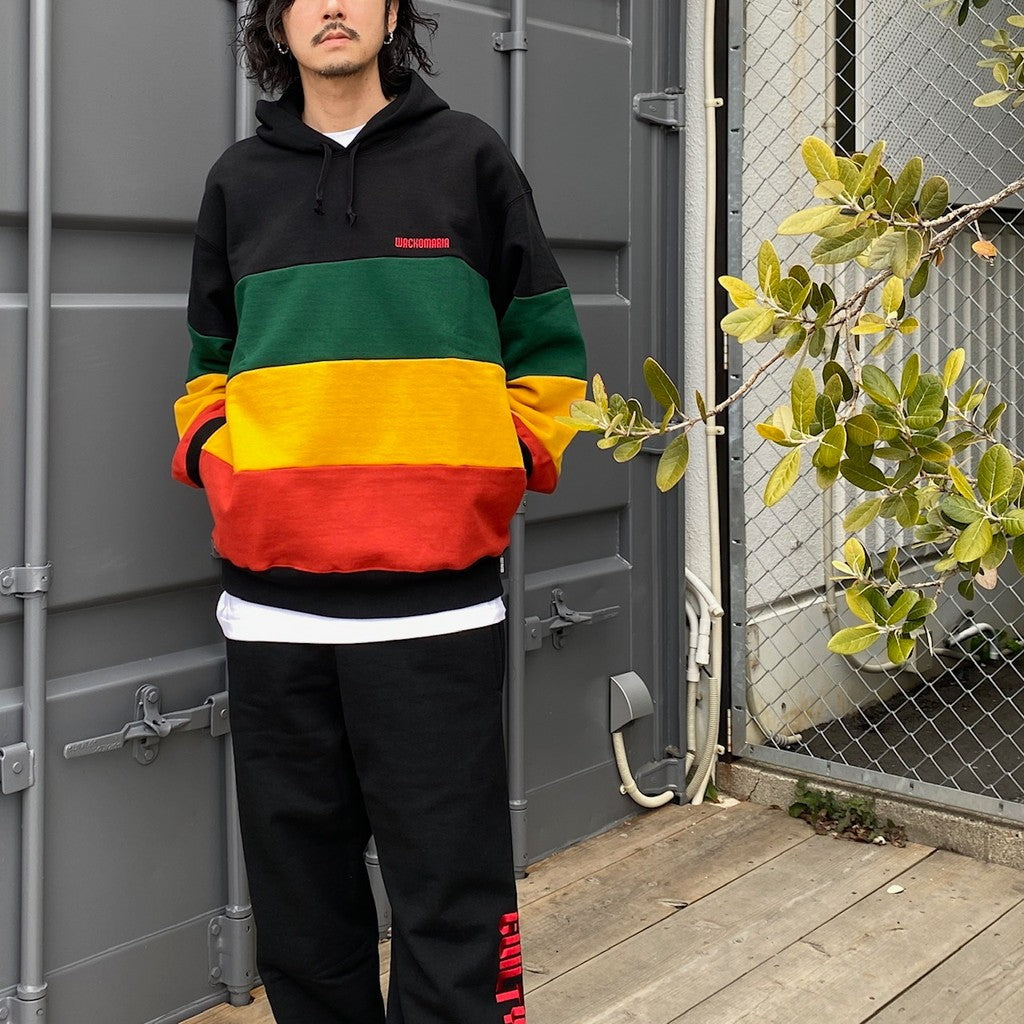 重型套頭連帽衛衣 - 型號 4- #黑色 [24SS-WMC-SS10]