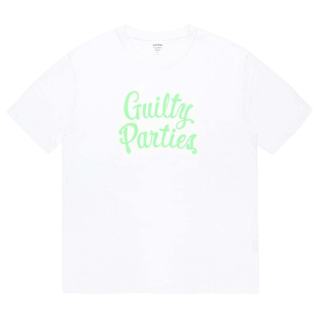 WASHED HEAVY WEIGHT CREW NECK T-SHIRT ( TYPE-14 ) #WHITE / GREEN [26FW-WMT-WT17]