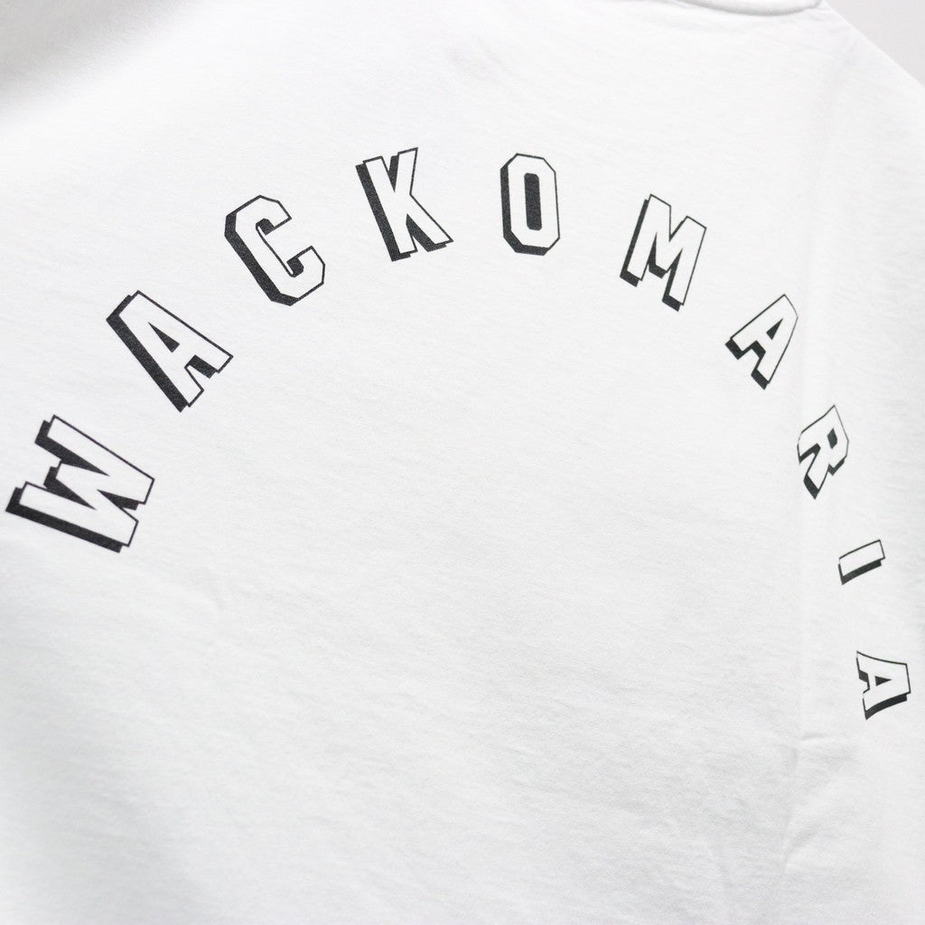 WASHED HEAVY WEIGHT CREW NECK T-SHIRT ( TYPE-8 ) #WHITE [26SS-WMT-WT09]