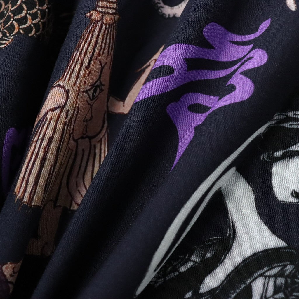 百鬼夜行 shirt L/S #Navy [BV-SH2600230]