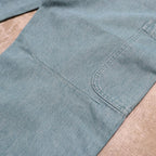 水洗牛仔六口袋工裝褲 #綠色 [SC2420-PN06]