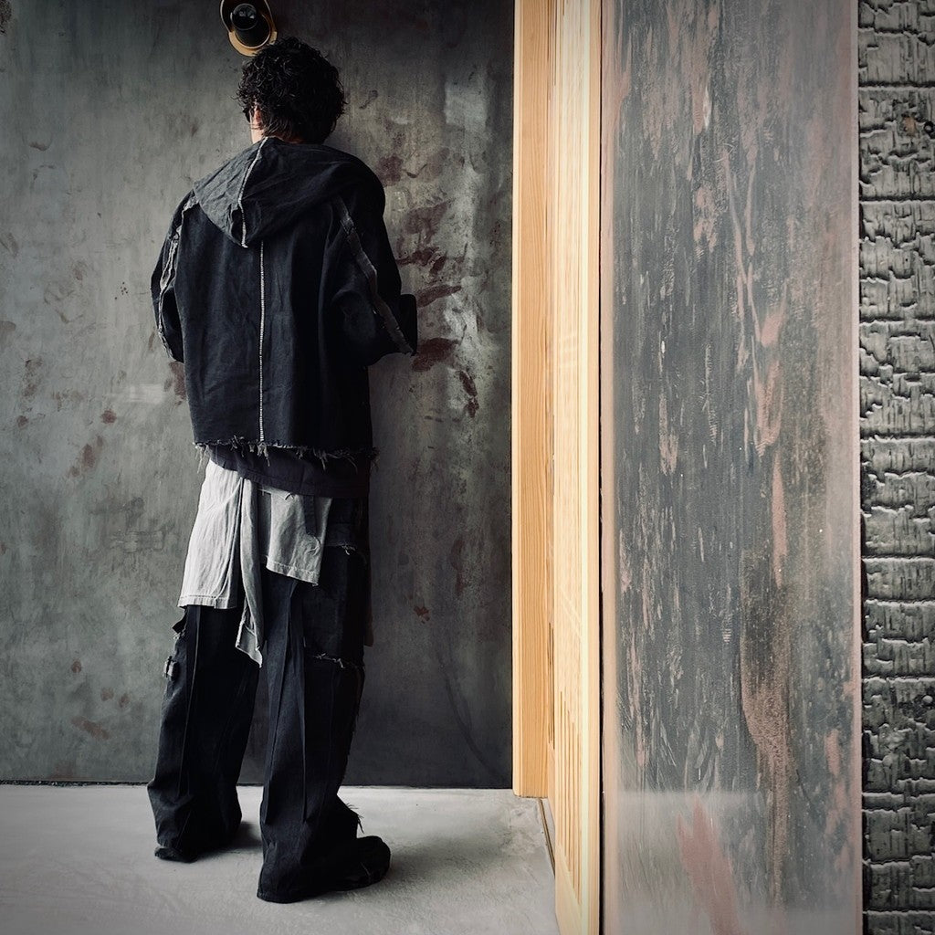 Slash Seam Flight (NOIR) #AGED BLACK [M-P2-LO7]