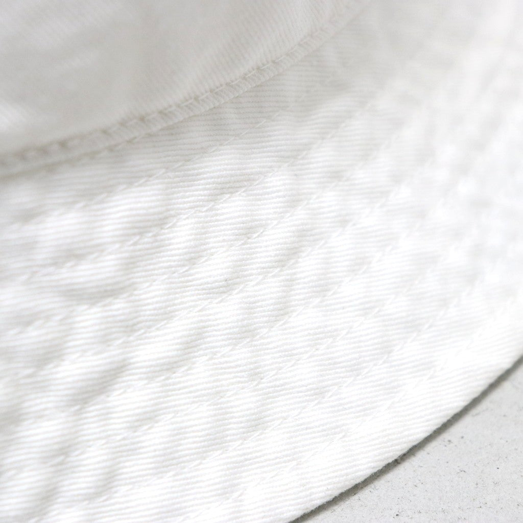 KANGOL | WASHED BUCKET #WHITE [26SS-WMA-HA01]