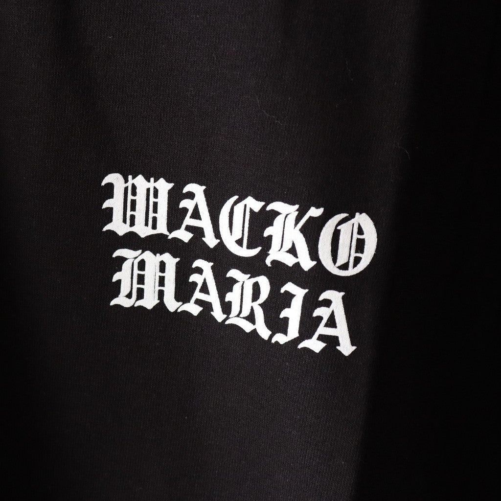 CREW NECK LONG SLEEVE T-SHIRT ( TYPE-1 ) #BLACK [24FW-WMT-LT04]