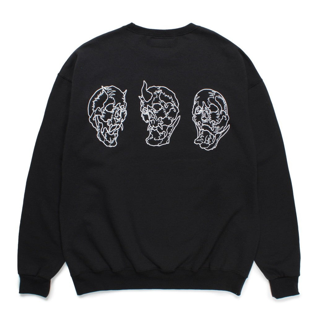 56 TATTOO STUDIO | CREW NECK SWEAT SHIRT #BLACK [56TS-WM-SS02]