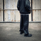 TECH SYNTHETIC SKIN WINDBREAKER PANTS #BLACK [BP-40025W]