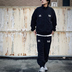 UMBRO | TRACK PANTS ( TYPE-1 ) #BLACK [26SS-WMO-UB02]