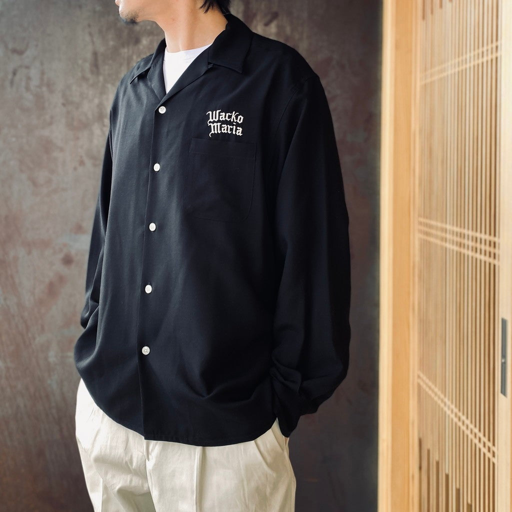 50'S SHIRT L/S ( TYPE-1 ) #BLACK [26SS-WMS-OC05]
