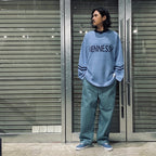 水洗牛仔六口袋工裝褲 #綠色 [SC2420-PN06]