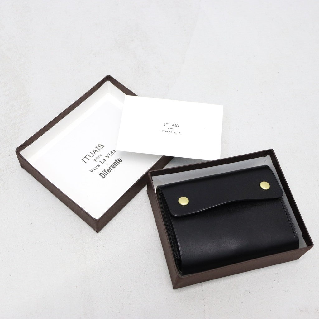 ITUAIS Diferente | CAVALLO Mini Wallet (MARYAM Horse Butt) #Black [26SS-ITU-01]