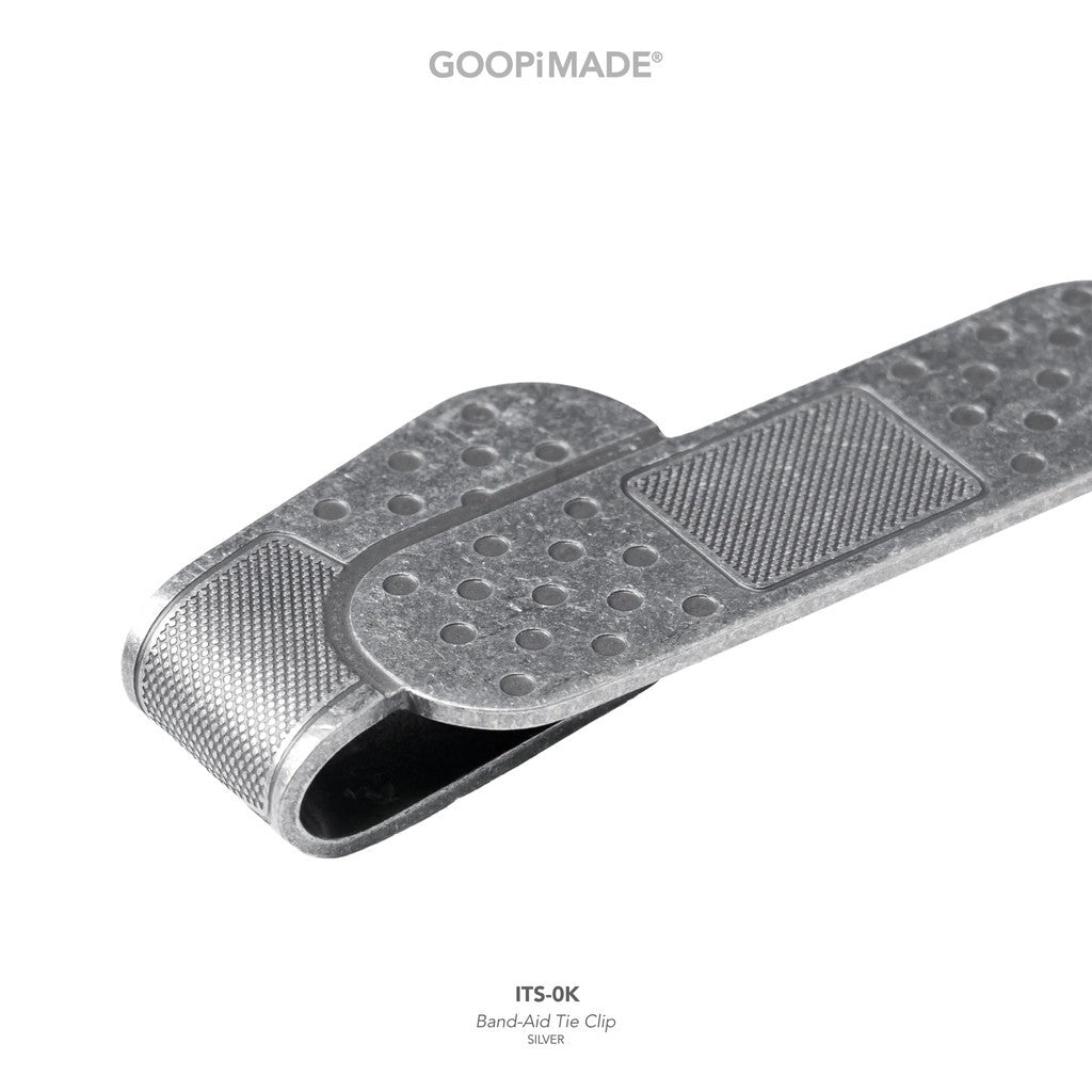 ITS-0K Band-Aid Tie Clip #Silver [GOOPI-26SS-MAY-03]