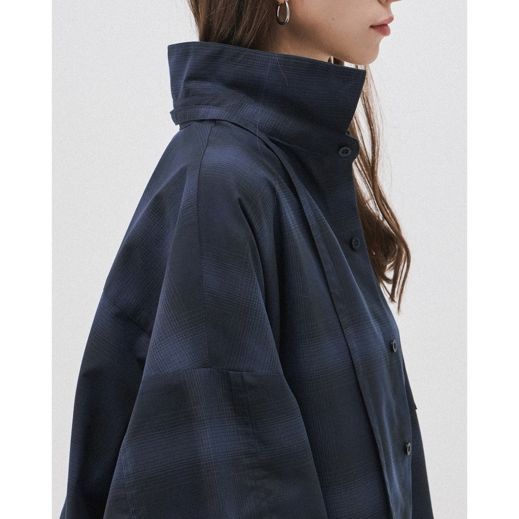 「GSR-01」 2-Layer Oversized Shirt (Light) #BATHYAL [GOOPI-24AW-SEP-01]