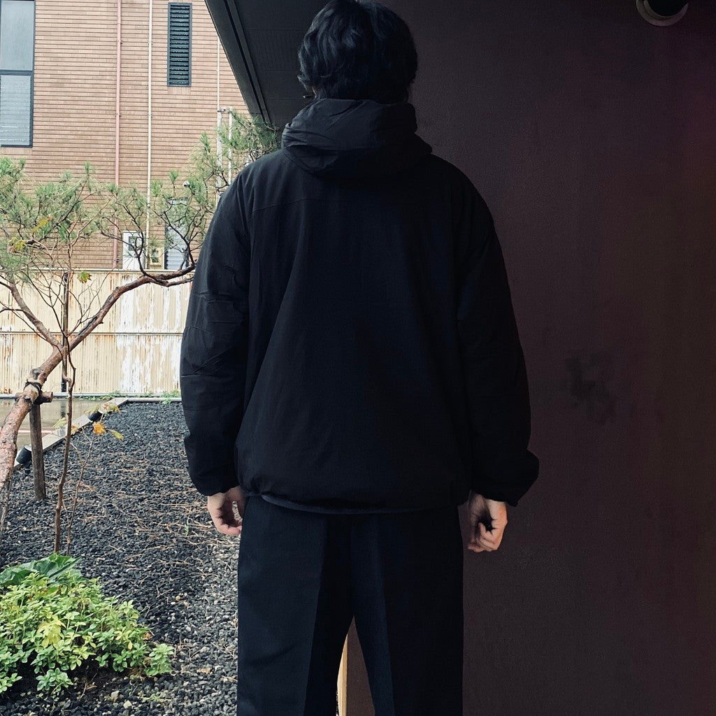 Strech Puff Hoodie #Black [SD26F-JK04]