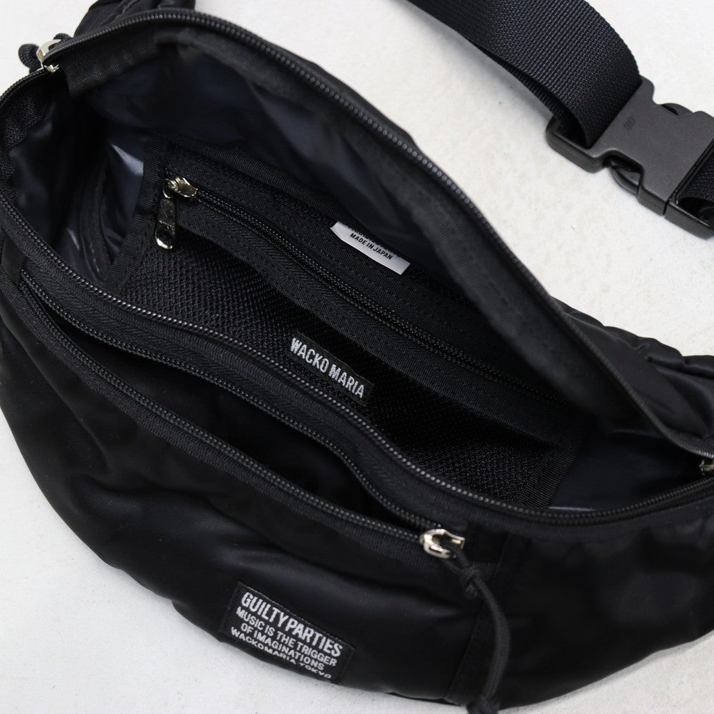 SPEAK EASY | WAIST POUCH #BLACK [25FW-WMA-BG07] - cocorozashi 三重