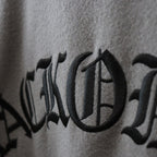 LEATHER VARSITY JACKET -B- (TYPE-2) #GRAY [24FW-WMO-BL16]