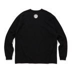 EMBROIDERED LOGO COTTON L/S T-SHIRT_CCCC #BLACK [CCC-251T003	]