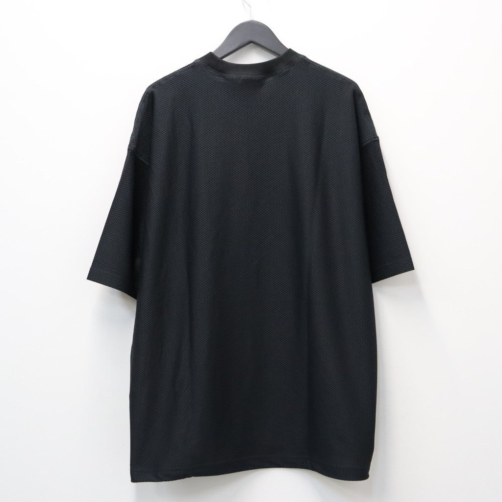 TECH MESH CREW S/S #BLACK [BE-40026W]