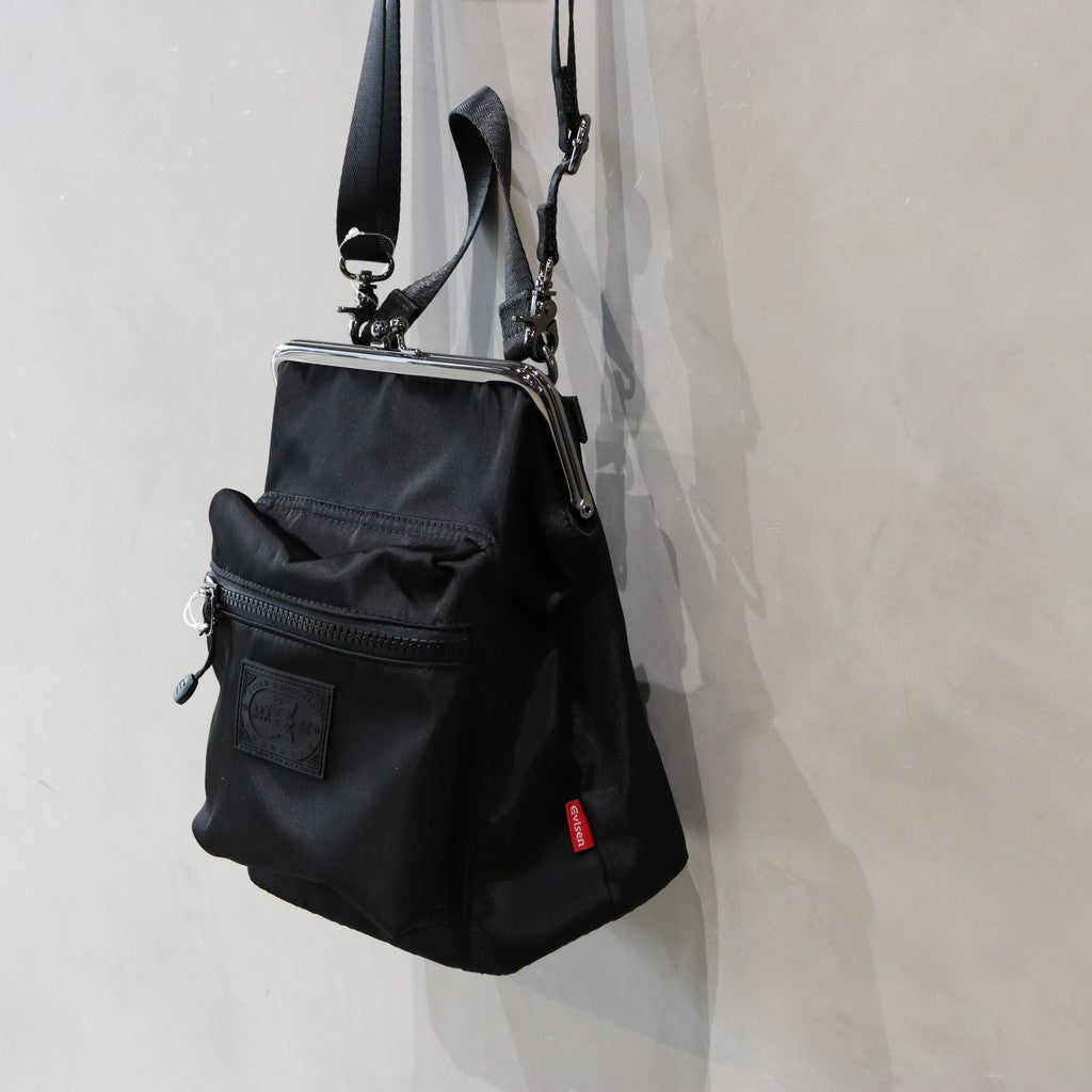 GAMAGUCHI SHOULDER #BLACK [24FW-A14]