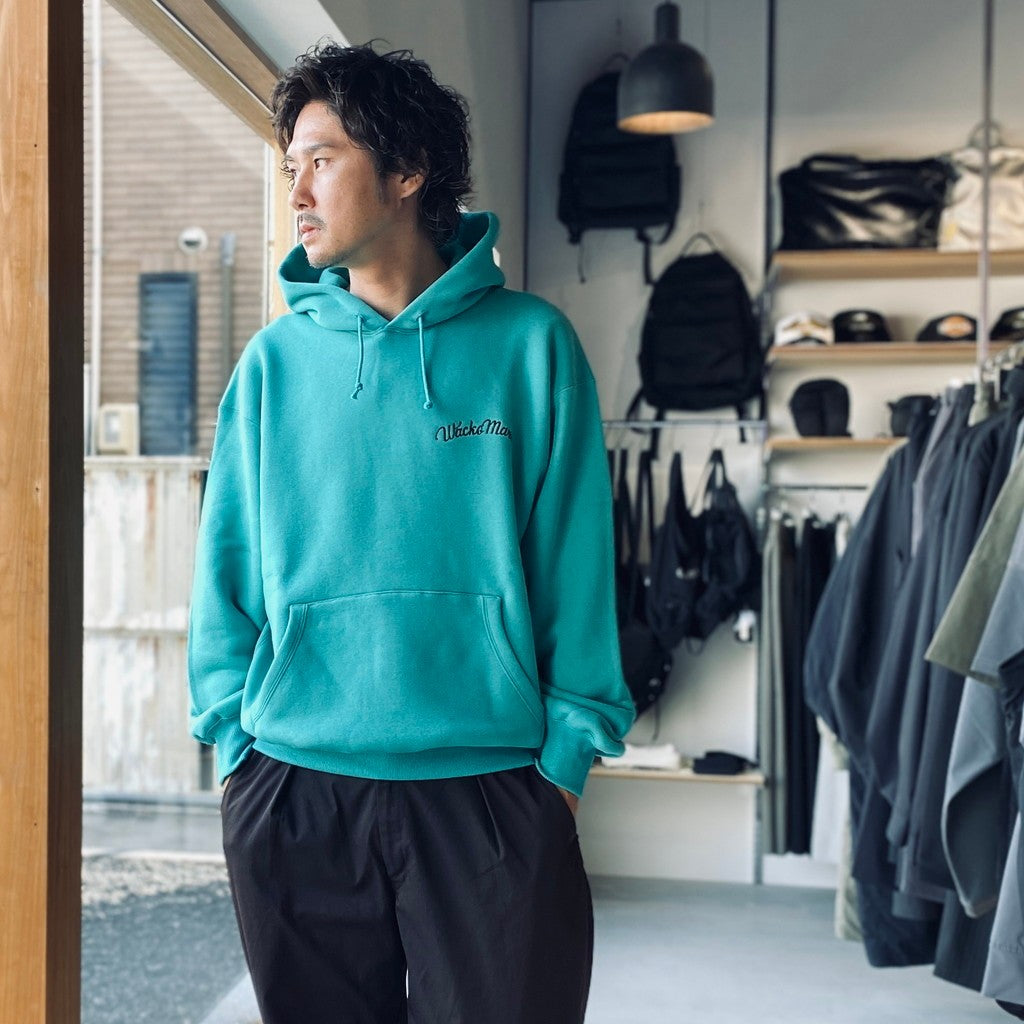 新品正規品RUSSELUNOCRAZY REMAKE HOODY パー長袖フード MIDDLE WEIGHT PULLOVER HOODED SWEAT SHIRT ( TYPE-2 ) #MINT