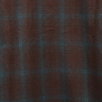 PENDLETON | WOOL OMBRE CHECK OPEN COLLAR SHIRT L/S ( TYPE-3 ) #BROWN-BLUE [25FW-WMS-PE03]