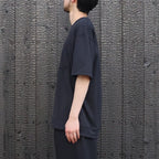 S/S Crepe Weave Tee #K / ブラック [NT32637]