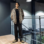 DOUBLE PLEATED TROUSERS #CHARCOAL [23FW-WMP-TR21]