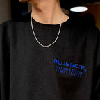 Flat Link Necklace 60cm #SILVER [XON013]