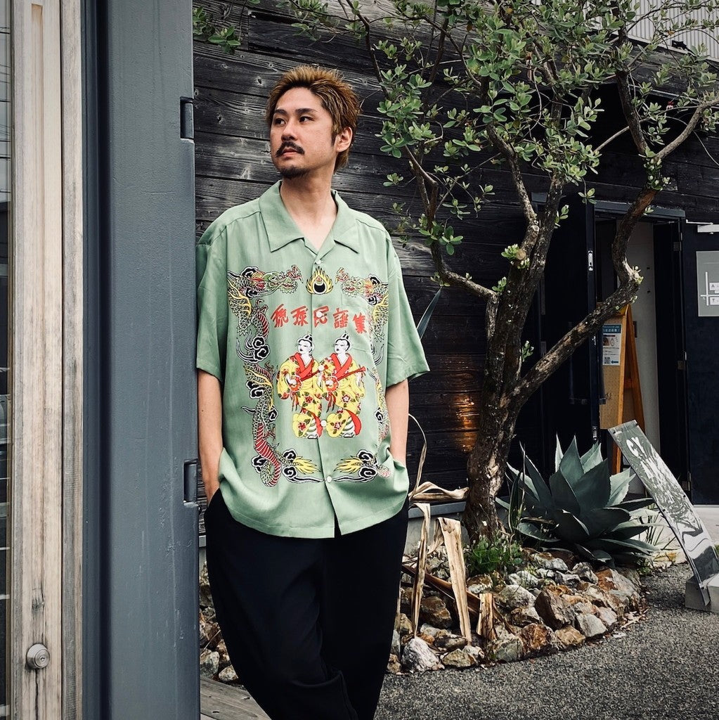 琉球民謡集 #GREEN [SS25_SSA14-2] – cocorozashi