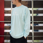 COTTON L/S T-SHIRT_Music always #BLUE [CCC-251T002]