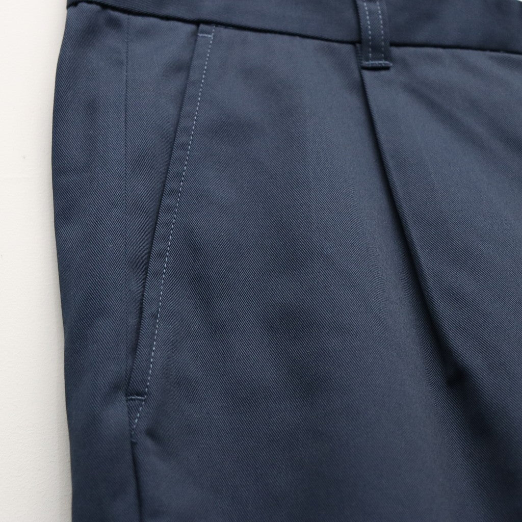 DICKIES | PLEATED SHORT TROUSERS #NAVY [26SS-WMP-DC02]