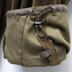 VELOUR BALLOON PANTS #Olive [SS26-B06]